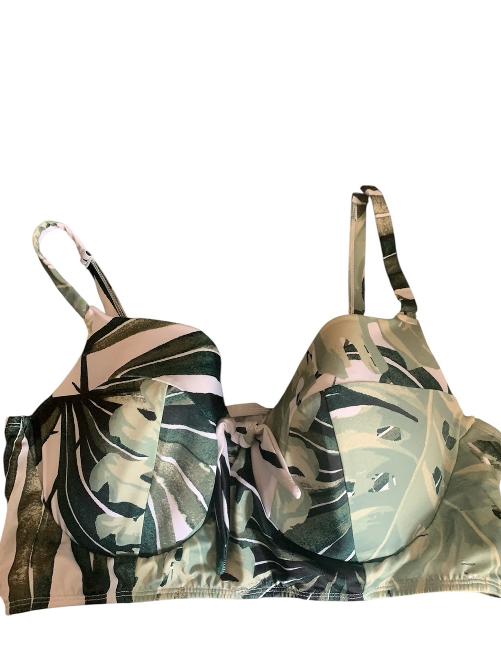 Cacique balconette bikini swim top size  40DDD